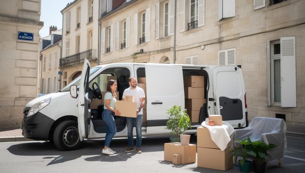 Location d'utilitaire à Besançon : le service idéal pour vos déménagements